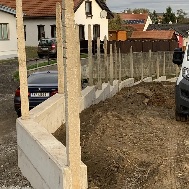 Baustelle Tiefenbach, Eckl Bau